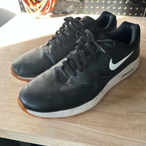 Nike Air Max 1 Golf Black Gum Black White Gum |  AQ0863-001  Men Size 10.5